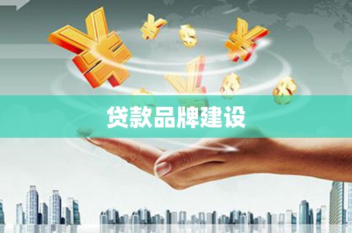 望谟贷款品牌建设