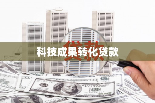 望谟科技成果转化贷款