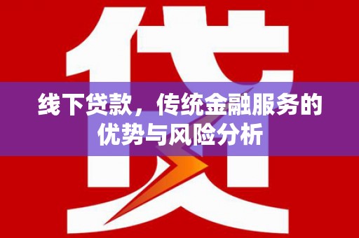 望谟线下贷款，传统金融服务的优势与风险分析