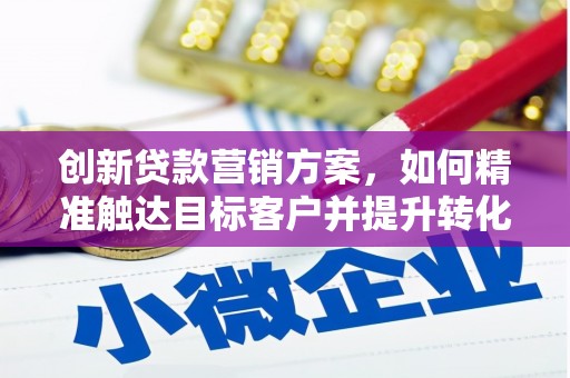 望谟创新贷款营销方案，如何精准触达目标客户并提升转化率