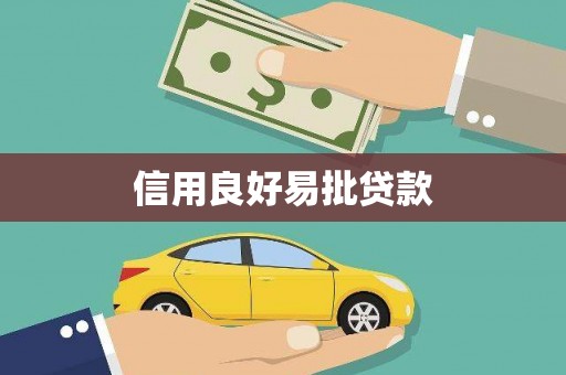 望谟信用良好易批贷款