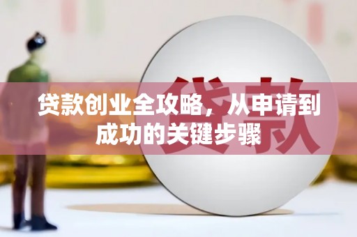 望谟贷款创业全攻略，从申请到成功的关键步骤