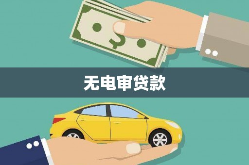 望谟无电审贷款