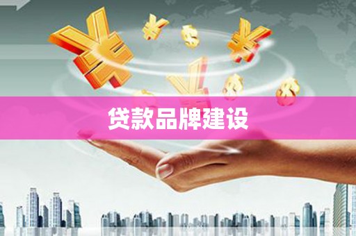 望谟贷款品牌建设