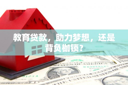 望谟教育贷款，助力梦想，还是背负枷锁？