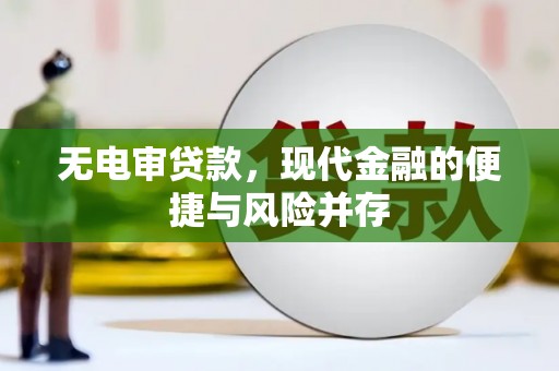 望谟无电审贷款，现代金融的便捷与风险并存