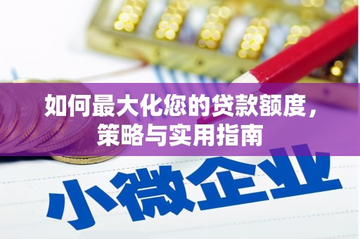 望谟如何最大化您的贷款额度，策略与实用指南