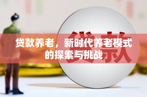 望谟贷款养老，新时代养老模式的探索与挑战