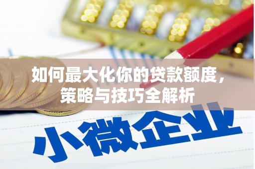 望谟如何最大化你的贷款额度，策略与技巧全解析