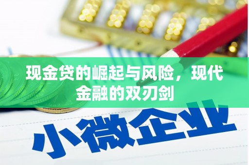 望谟现金贷的崛起与风险，现代金融的双刃剑