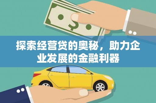 望谟探索经营贷的奥秘，助力企业发展的金融利器