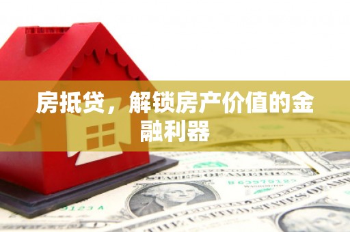 望谟房抵贷，解锁房产价值的金融利器