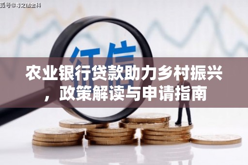 望谟农业银行贷款助力乡村振兴，政策解读与申请指南