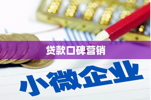 望谟贷款口碑营销