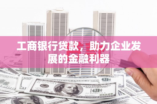 望谟工商银行贷款，助力企业发展的金融利器