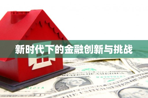 望谟新时代下的金融创新与挑战