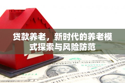 望谟贷款养老，新时代的养老模式探索与风险防范