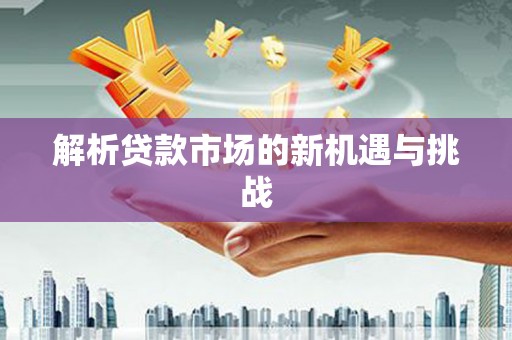 望谟解析贷款市场的新机遇与挑战