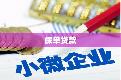 望谟保单贷款